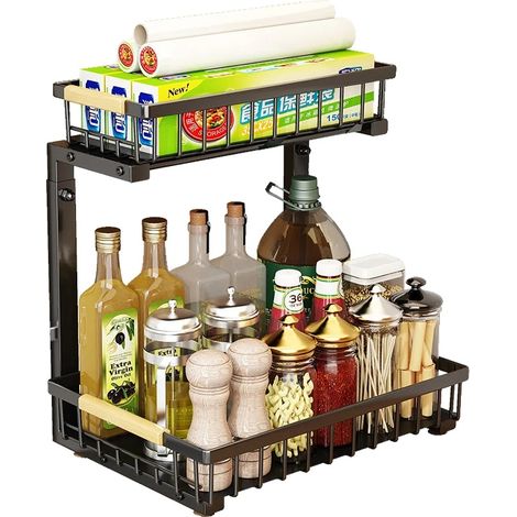 Panier de rangement noir pour la maison, la chambre ou la buanderie, adapté aux espaces intérieurs et aux routines quotidiennes.-AquaForge