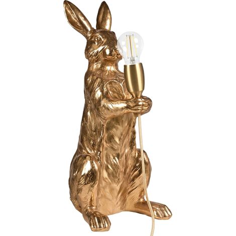 Table Lamp Rabbit BUGS Gold