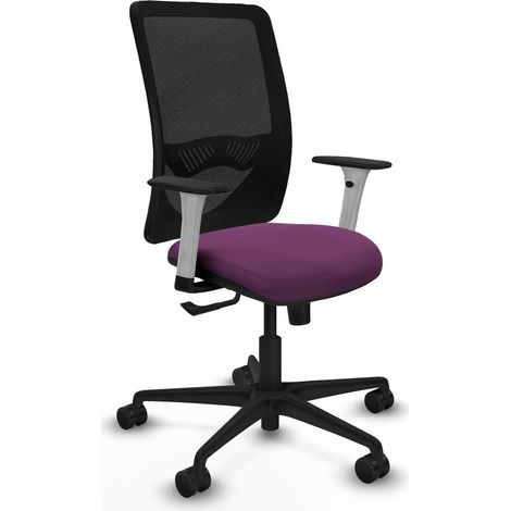 Silla de oficina piqueras y crespo Zulema blanco espuma cómoda (1/2)