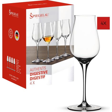 Verres à vin et Carafe à décanter, Digestifglas, Lot de 4 (1/5)