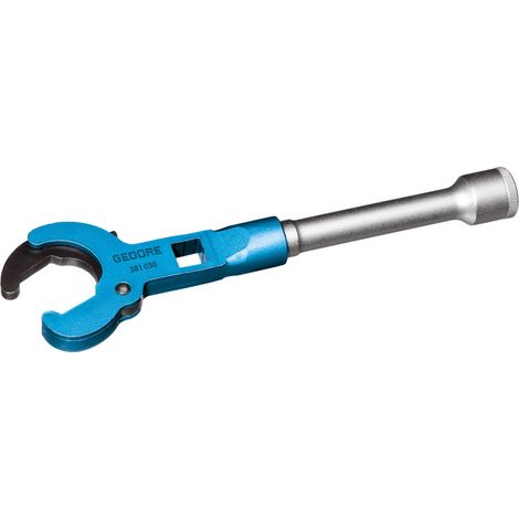 GEDORE 381000 Hahnblockschlüssel-Set mit Verlängerung 125 mm (1/5)