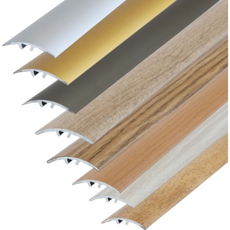 Übergangsprofil Anpassungsprofil inkl. Befestigungsmaterial - 90cm x 50mm Buche