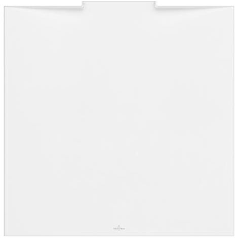 VB DW Murway 900x900x30mm encastrement quadratique, finition en pierre blanche