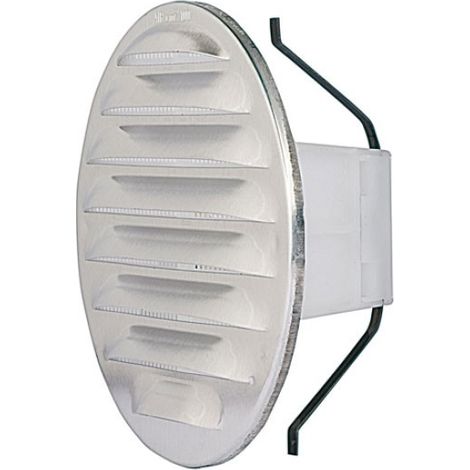 Griglia circolare ø 130 mm con molle in alluminio dotata di pellicola protettiva antigraffio sul frontale 00000061060