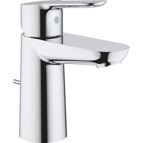 Rubinetto Miscelatore Monocomando per Lavabo Serie Bauedge Scarico 11/4 (1/3)