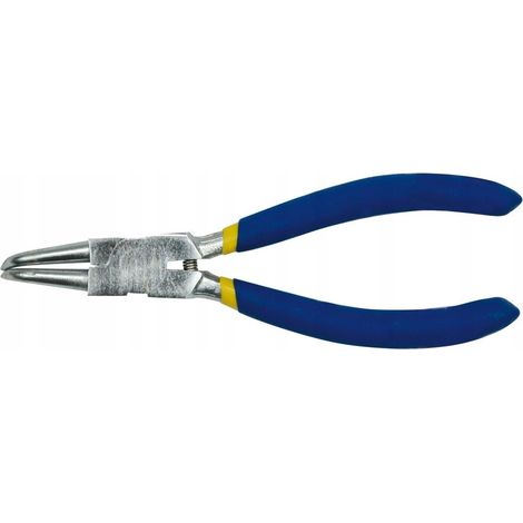 Pince Vorel 43053 embouts coudés nickelée 160 mm