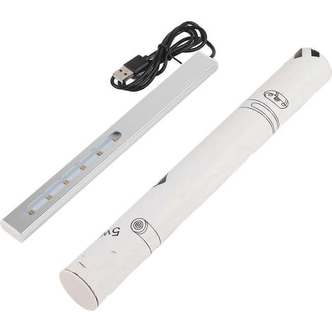 Lampe UV portable, lampe de nettoyage LED, appareil à lumière ultraviolette pour la maison et les salons de beauté 5WYMMR (1/5)