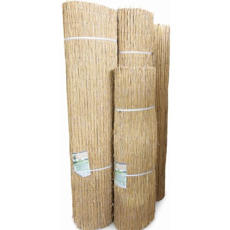 BAMBUFINO PELADO MULTIVARILLA PARA PERGOLAS Y VALLAS OCULTACION TOTAL  PARA TU JARDIN  MEDIDA 2X5 METROS (1/5)