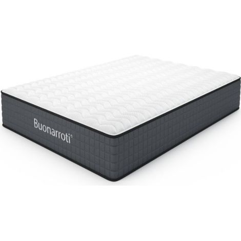 Materasso una piazza e mezza 120x190X25H molle insacchettate e memory foam Balto (1/5)