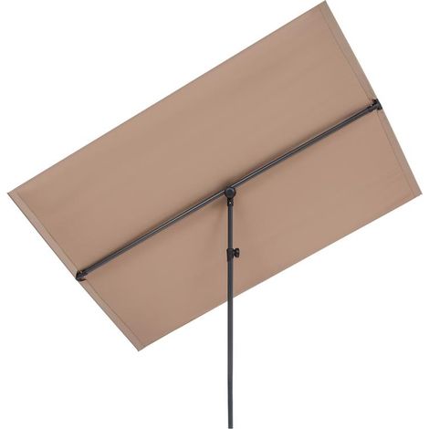Flex-Shade XL Sonnenschirm 150 x 210 cm Polyester UV 50 taupe