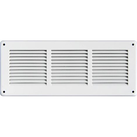 GRIGLIA METALLO MM.340X140 VERNICIATO BIANCO