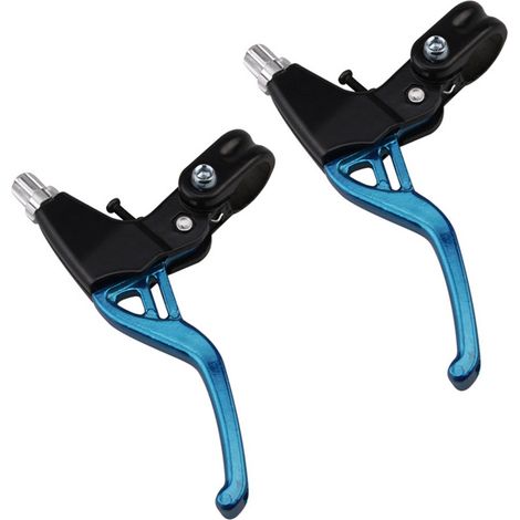 par de manetas de freno V-Brake para bicicletas de montaña, fabricadas en aleación de aluminio, 22 mm (1/5)