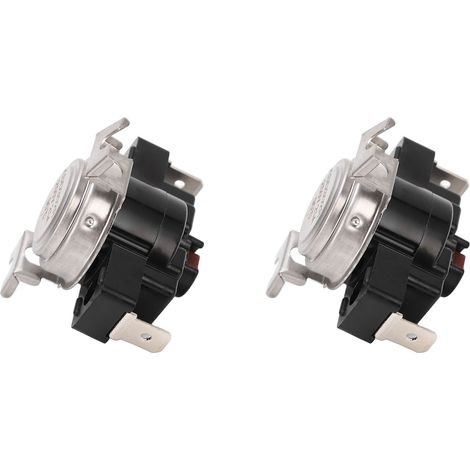 2 Pièces Commutateurs de Régulation Thermique Manuel Haute Puissance Couvercle Forme U 25A 250V pour Thermostat (1/5)