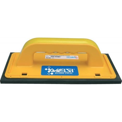 GHELFI 103 FRATTAZZO SPUGNA NEOPRENE NERA PER STUCCARE 11x25x1 (1/3)