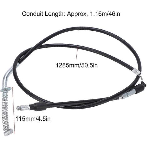 Câble de frein avant de 50,5 pouces compatible avec YFA1 Breeze YFM250 Moto4 (1/5)