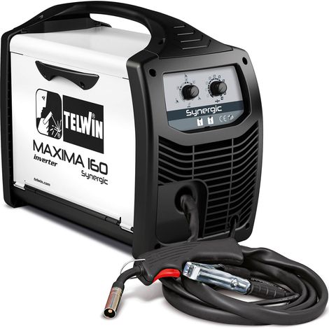 Telwin 816085 Électrode de soudeuse à onduleur Maxima 160 MMA TIG DC 150A (1/5)
