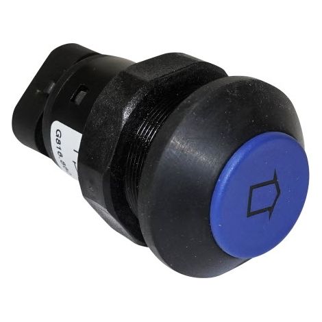Interruttore a pulsante Pneutron Blu (1/5)