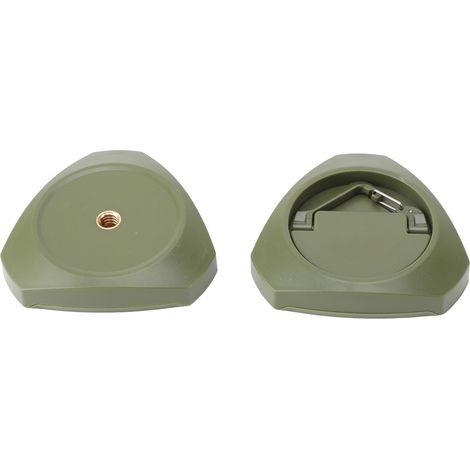 Crochet magnétique de camping en ABS à forte ventouse, support magnétique pour lanterne de pique-nique en extérieur, vert olive (1/5)