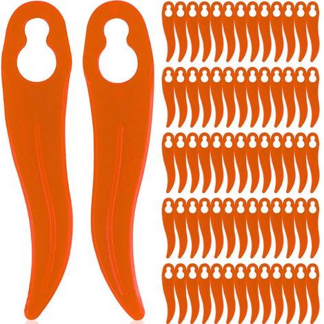 Lames plastique de rechange Einhell Bosch, lot de 120 pièces pour coupe-bordure sans fil (1/3)