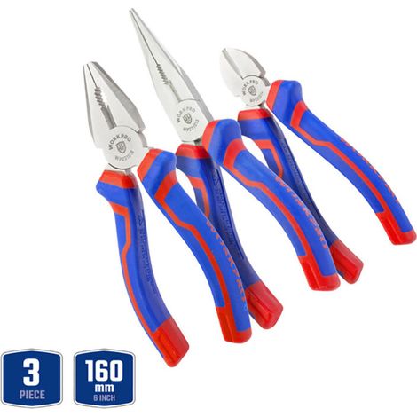 Jeu de 3 pinces 160 mm (1/5)