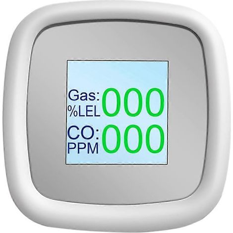 Tuya Brenngasdetektor, Gasalarm, digitaler Gasdetektionssensor, akustischer Alarm, intelligente Luftqualitätsüberwachung, D, gewöhnlich (1/5)