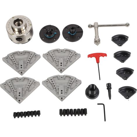Drehfutter 3,75 Zoll 1INx8TPI Gewinde 4-Backen-Set aus legiertem Stahl für Holzdrehmaschinen, geeignet für Schleif-, Fräs- und Bohrmaschinen (1/5)