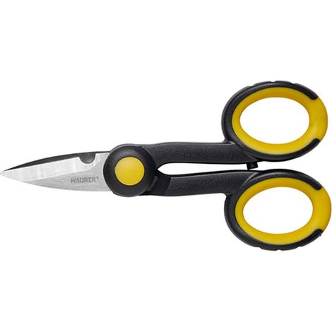 FORBICI ELETTRICISTI MAURER LAME DIRITTE INOX - CF BLISTER