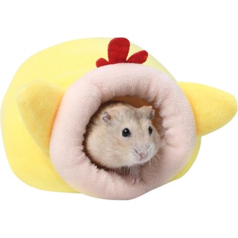 Mini maison pour hamster, lit pour hamster, lit pour cochon d'Inde, adapté aux petits animaux