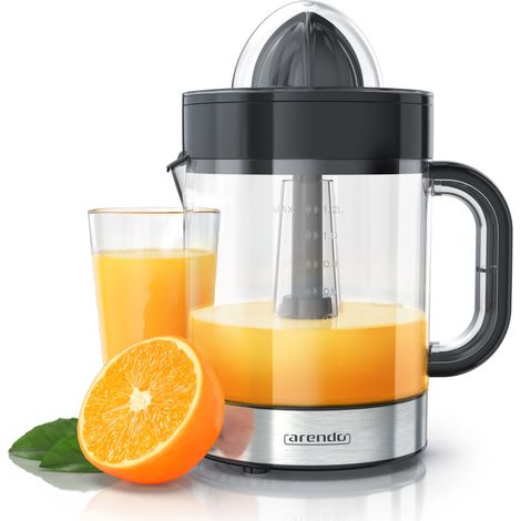Arendo Zitruspresse mit 40 W & 1,2 Liter Fruchtsaftbehälter Presskegel mit zwei Drehrichtungen (1/5)
