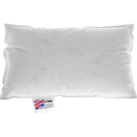 HOMESCAPES Coussin de garnissage Duvet et Plumes d'Oie, 30 x 50 cm (1/2)