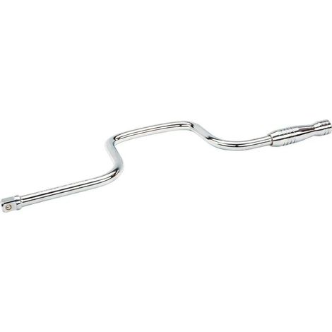 Clé à cliquet Bahco 8152-1 acier poli manche rotatif