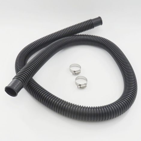 Tuyau d'aspiration noir multifonctionnel pour le nettoyage et l'entretien des piscines (1/5)