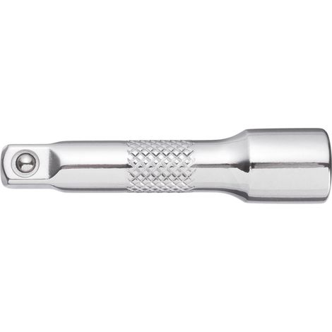 VIGOR Außenvierkant Antrieb 6,3 = 1/4 Zoll Innenvierkant Antrieb 6,3 = 1/4 Zoll Verlängerung V2455N ∙ Vierkant hohl 6,3 mm (1/4 Zoll) ∙ Vierkant massiv 6,3 mm (1/4 Zoll) ∙ Gesamtlänge: 50 mm