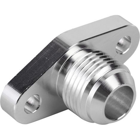 AN10 Ölrücklaufflanschadapter aus Aluminiumlegierung, passend für Mitsubishi T3, T4, T35, T04B, T04E und T3/T4-Serie (1/5)