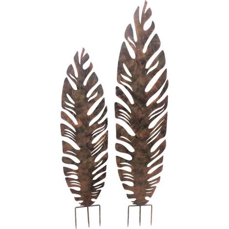 Ensemble 2 treillages plume 40x1x170cm