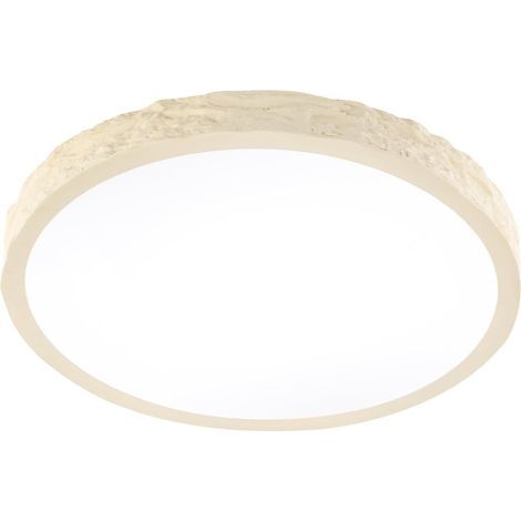 Plafonnier rond Plafonnier encastré moderne sophistiquée de réglage en trois couleurs 85-260V pour chambre Salon Cuisine Bureau Ferme Creative Simple (1/5)