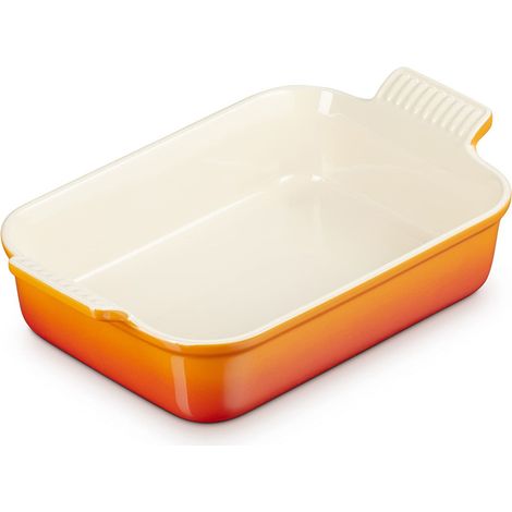 Le Creuset Pirofila rettangolare Tradition in gres vetrificato, 26 cm, 2.4 L, Arancione, 71102260900001 (1/5)