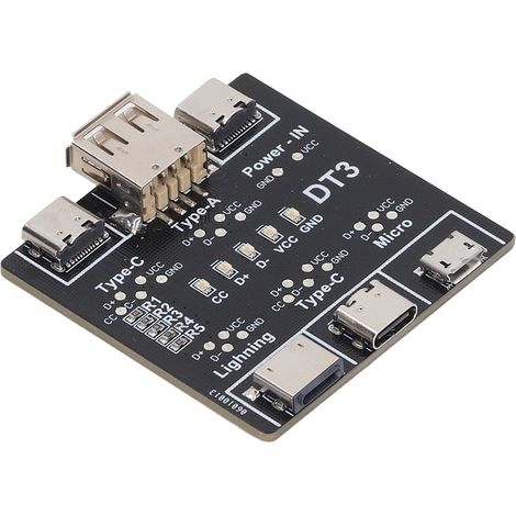 Carte détection câble données sensible précise multi-protection testeur câble USB pour Type C (1/5)