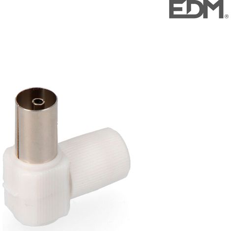 Wasserdichte TV-Stecker Female Biegung TV 9,5 mm Unterverpackung EDM