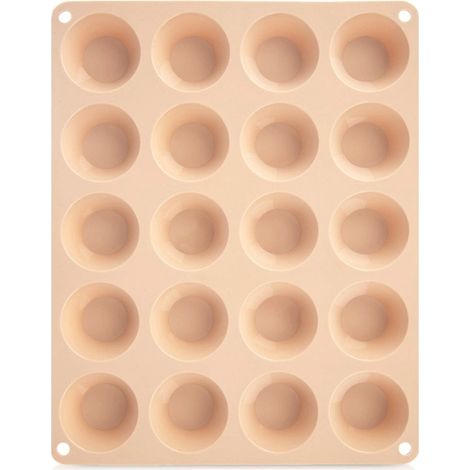 Silicone Muffin Tray for 20 Mini Cupcakes, 29x23.5cm (1/5)