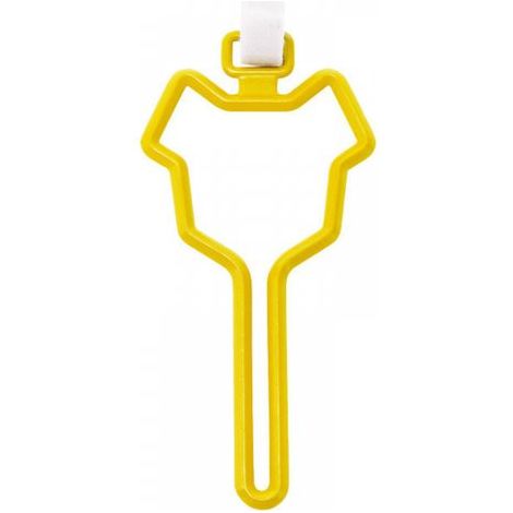 Distributeur de sacs à crottes de chien, support de sacs à crottes de chien de haute qualité, adapté à la marche, à la course et au cyclisme (jaune), 3 pièces (1/5)