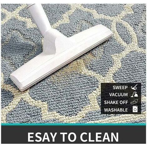 YMYNY Paillasson Antidérapant,Tapis de Porte Intérieur et Extérieur Absorbant et Résistant,Tapis d'entrée Lavable en Machine,Anti-Poussière - 60 x 90 cm,Gris (1/4)