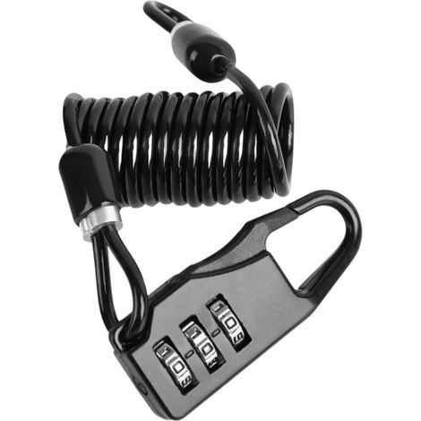 Antivol de vélo à combinaison à 3 chiffres pour une sécurité sans clé sur les vélos et les scooters.-AquaForge (1/5)