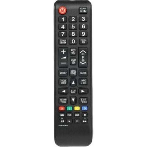 UlisemTélécommande, télécommande universelle sans fil pour Samsung HDTV LED Smart TV numérique, noir Télécommande et émetteur mural pour motorisations (1/5)