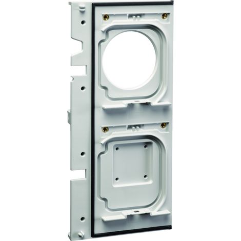 Witty pièce détachée - support prise M3 gris pour borne witty XEV1Rxx - HAGER XEVS116