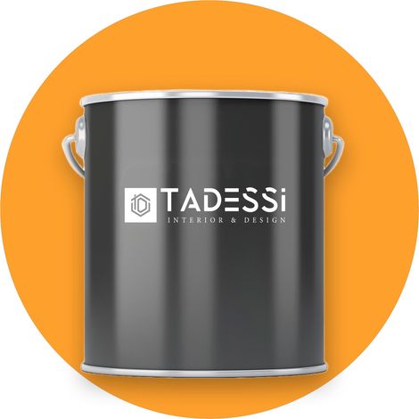 TADESSI Wandfarbe Gelb - Vanille - abwaschbare Innenfarbe matt - Dispersionsfarbe - Geruchsarm und Lösemittelfrei