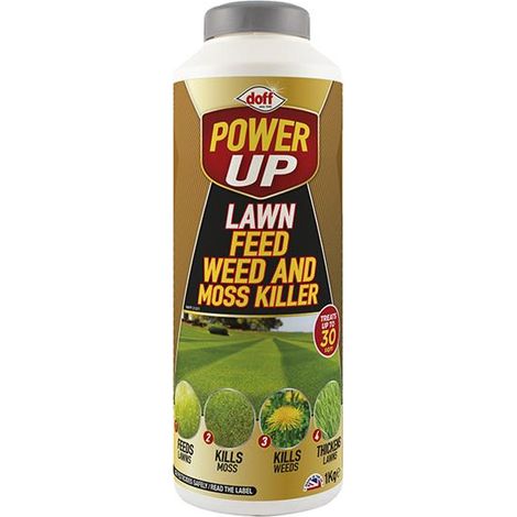 DOFF F-LM-A00-DPU Powerup Complete Lawn Feed/Weed/Moss Killer 1kg F-LM-A00-DPU DOF4427