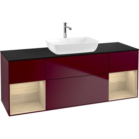 Villeroy & Boch F862PCHB Meuble sous-lavabo Finion F86 (1/2)
