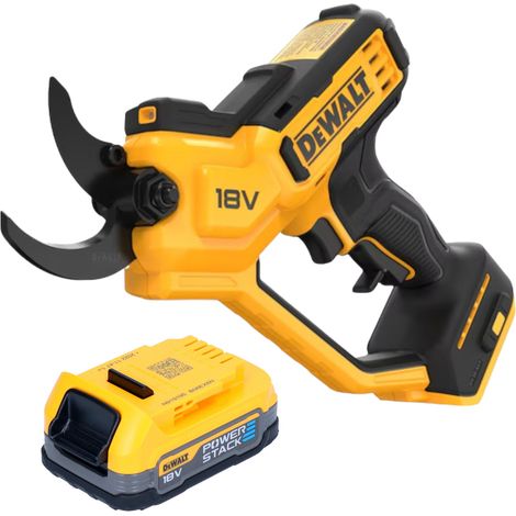 Tijeras de podar sin cable DeWalt DCMPP 568 N 18 V 38 mm + 1x batería Powerstack 1,7 Ah - sin cargador (1/5)