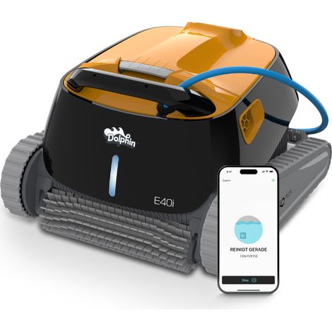 Dolphin E40i Poolroboter mit PVC Bürste (1/5)